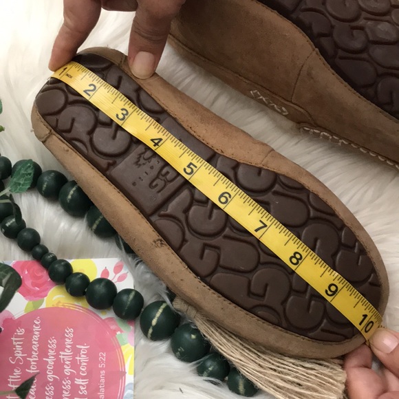 UGG Ansley Slipper in Chestnut Sz 2 - Picture 9 of 10